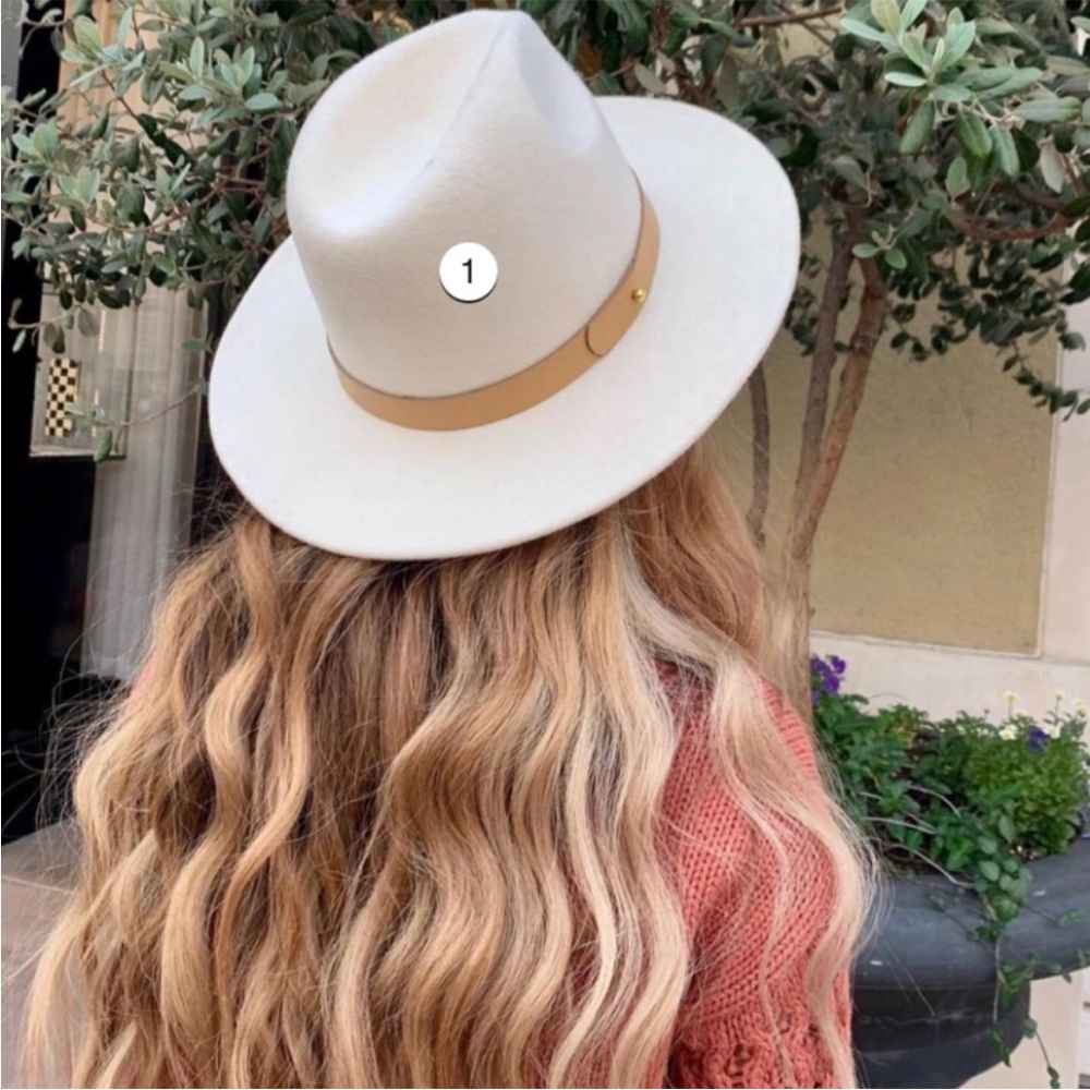 Lack Of Color Cream Fedora Hat